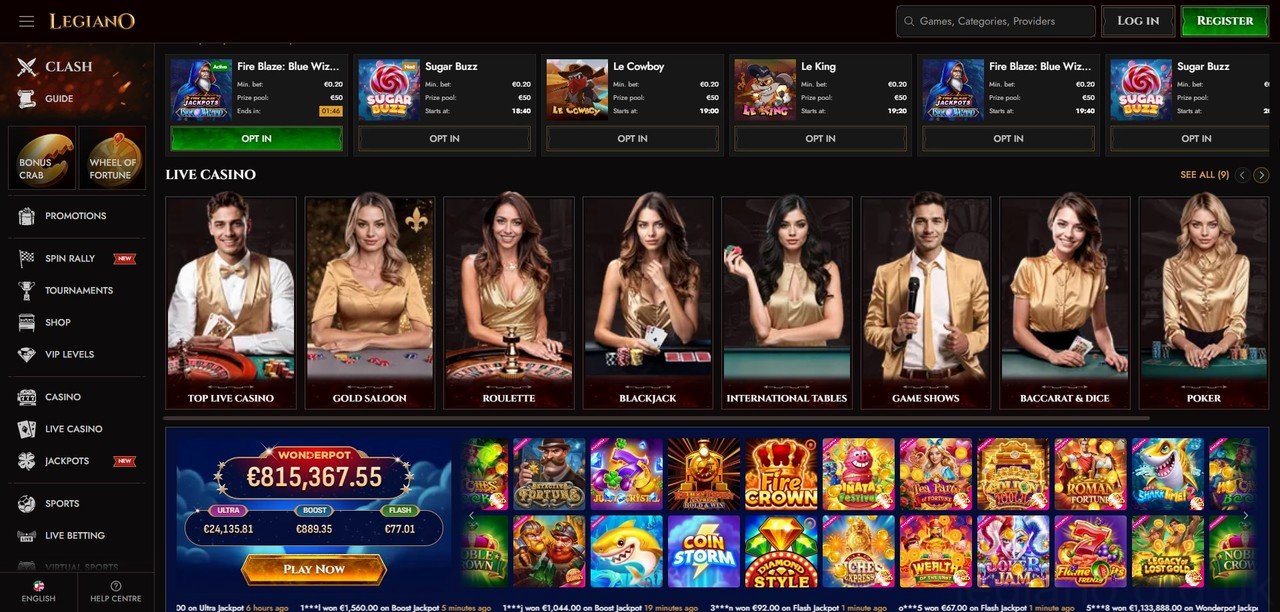 Legiano Casino Casino